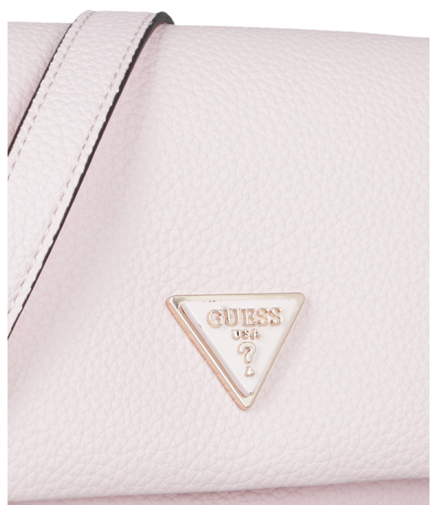 Guess Downtown Chic Mini Xbody Flap Bag – Off-White Faux Leather Crossbody #73