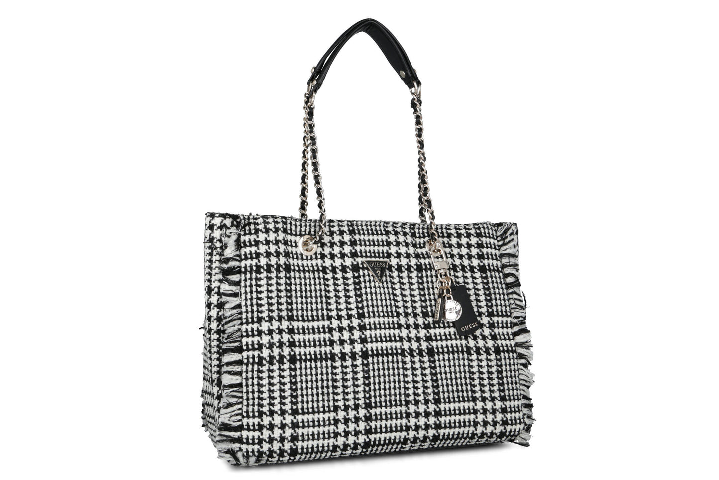 Guess Black & White Shoulder Bag For Women 16#