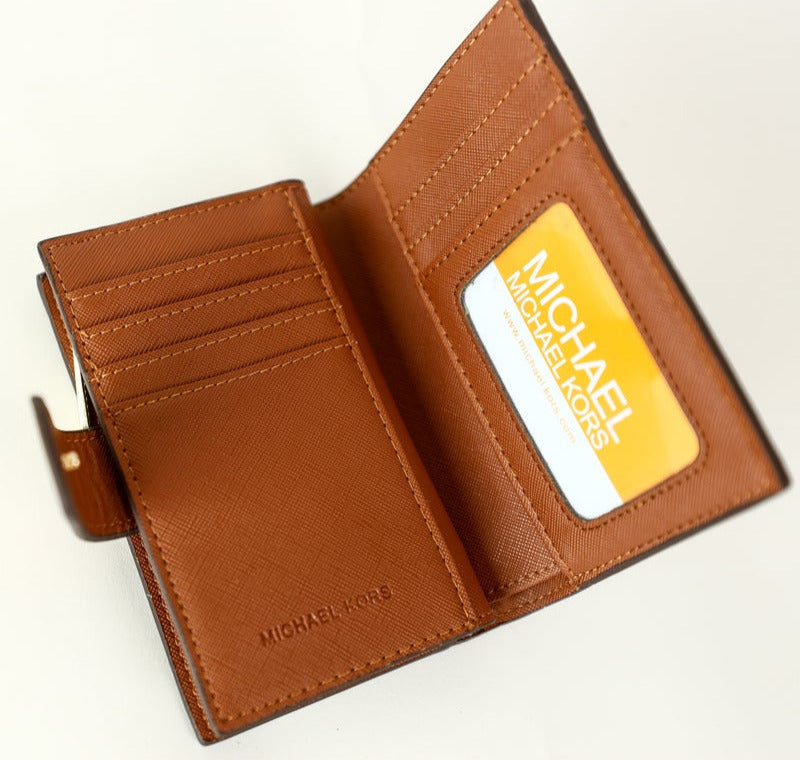 Mk Brown Wallet For Women #5
