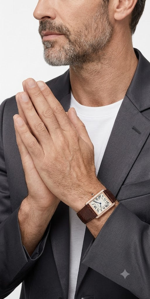 Cartier Tank Solo Luxury Watch W5200025 – Rose Gold & Brown Leather Strap
