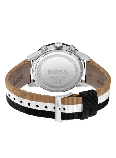 Men’s Chronograph Watch – Hugo Boss Model 1513963 | 44mm Black Dial