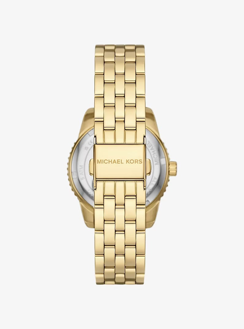 Michael Kors Bryant Women's Three-Hand Stainless Steel Watch MK7540, Gold
