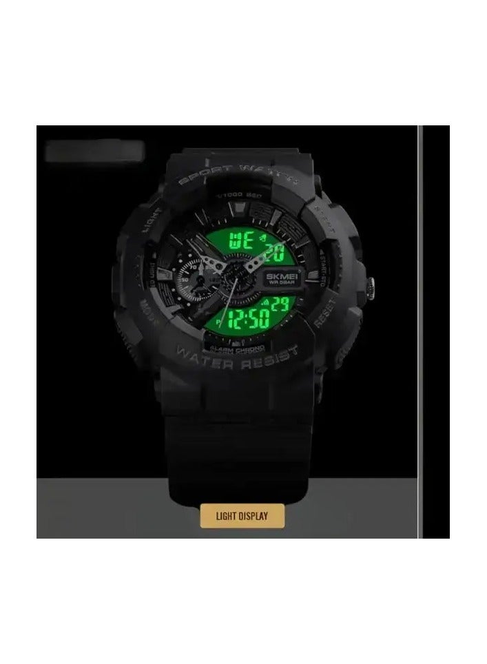 SKMEI 1688 Multi-function Analog Digital sports watch alarm and stop watch full calendar