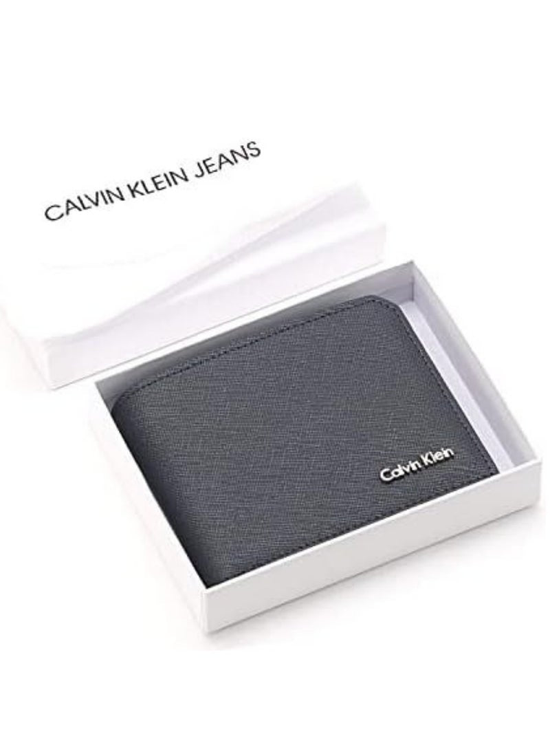 CK Navy Blue Wallet for Men #17