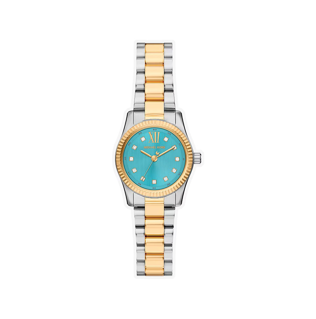Michael Kors MK7579 Lexington Three-Hand Gold-Tone Stainless Steel Watch