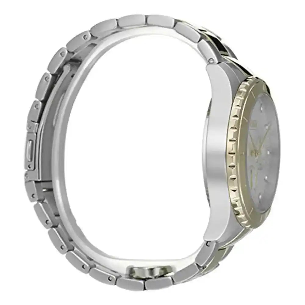 Hugo Boss Women’s Watch – Model Premiere 1502446 | Elegant Two-Tone Silver & Rose Gold Design