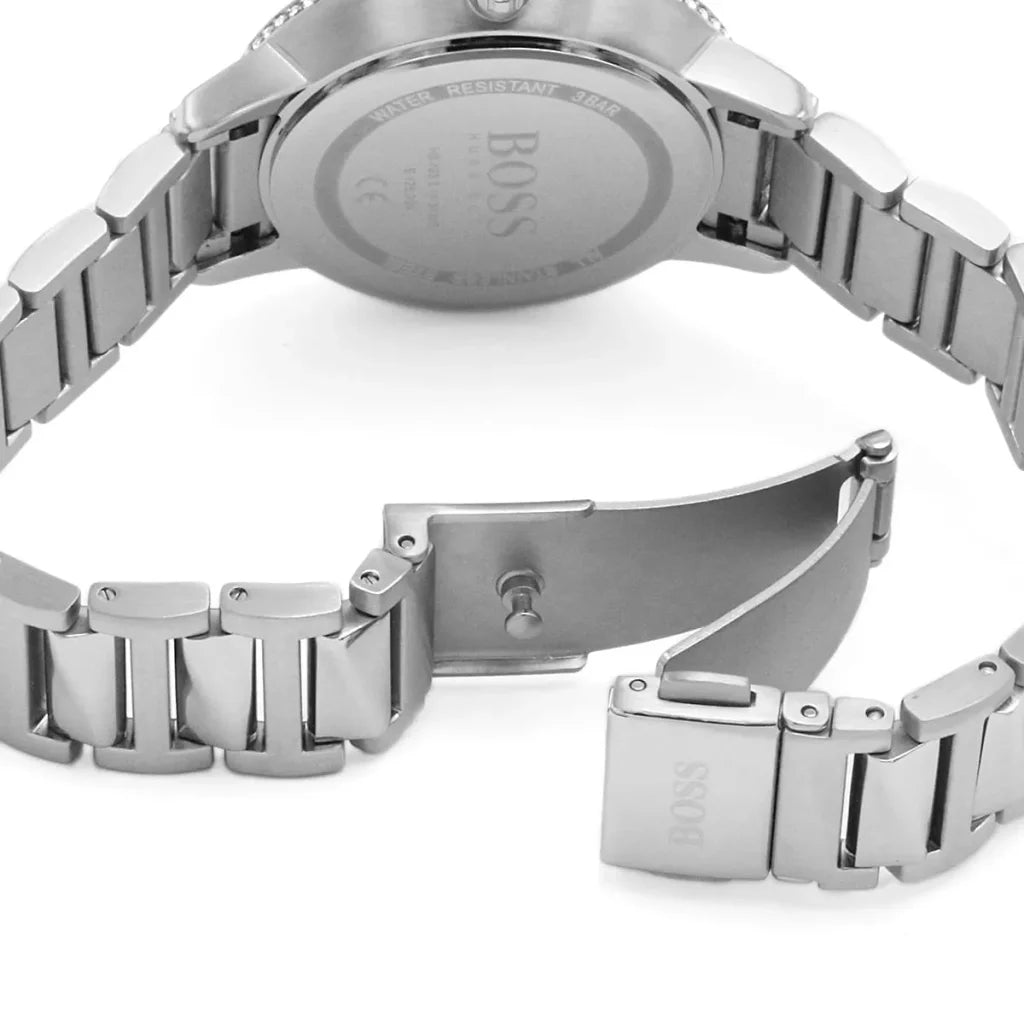 Hugo Boss Signature 1502539 Women’s Quartz Watch – Silver Dial Silver Stainless Steel Bracelet