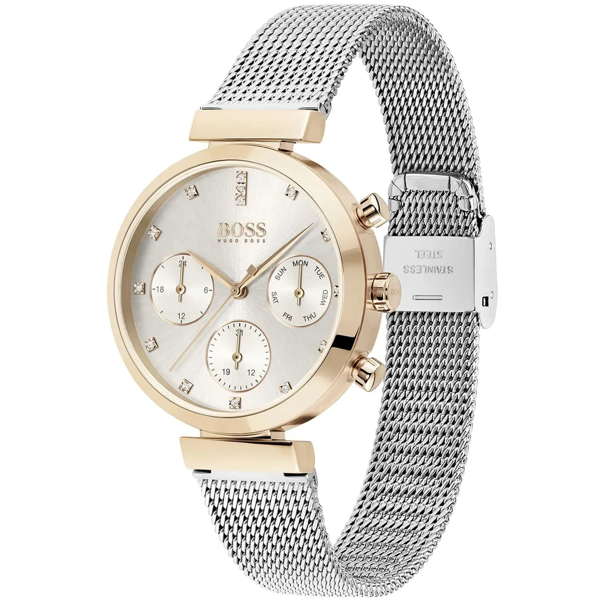 Hugo Boss Hugo Boss Flawless Women’s Watch 1502551 – Silver Dial Stainless Steel