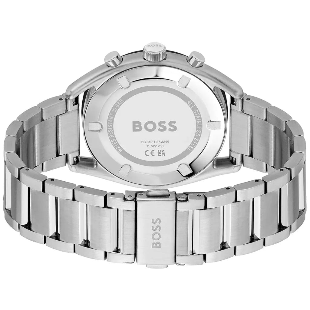Hugo Boss Top 1514093 Men’s Quartz Watch – Blue Dial Silver Stainless Steel Bracelet