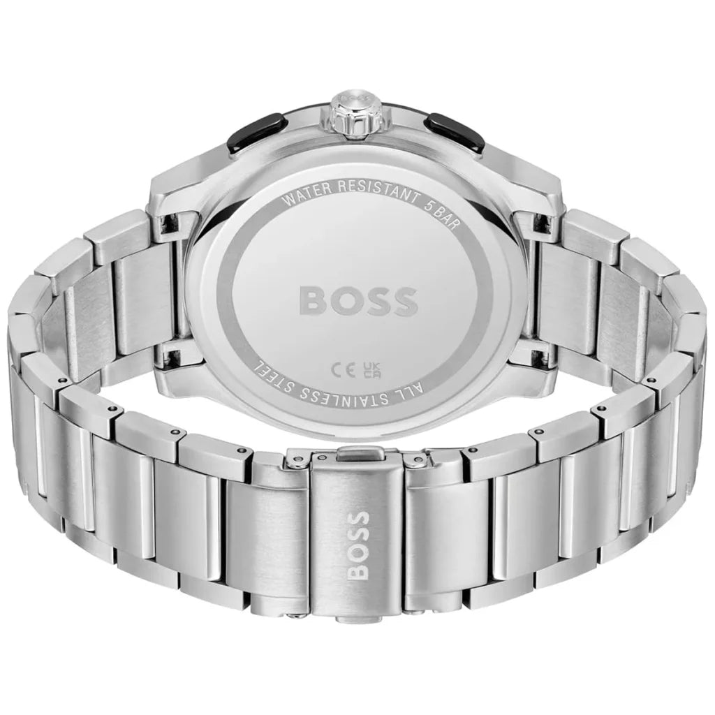 Hugo Boss Hugo Boss Peak Men’s Stainless Steel Analog Watch 1514189 – Blue Dial – 44 mm