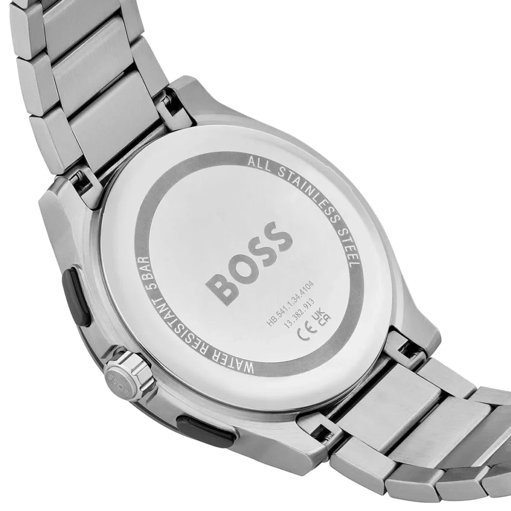 Hugo Boss Hugo Boss Peak Men’s Stainless Steel Analog Watch 1514189 – Blue Dial – 44 mm