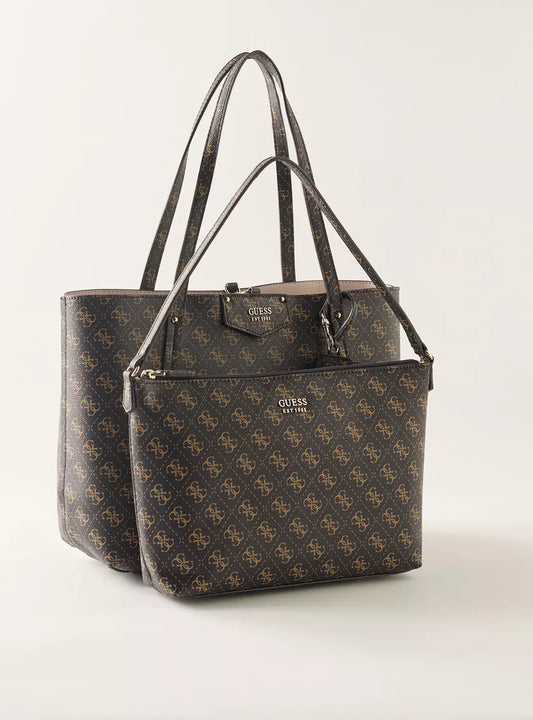 Guess 3-Piece Monogram Handbag Set For Women 12#