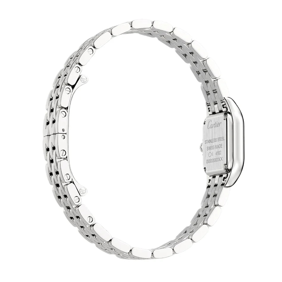 Cartier Panthère de Cartier Mini Women's Watch – Stainless Steel, Quartz Movement, Silver Dial
