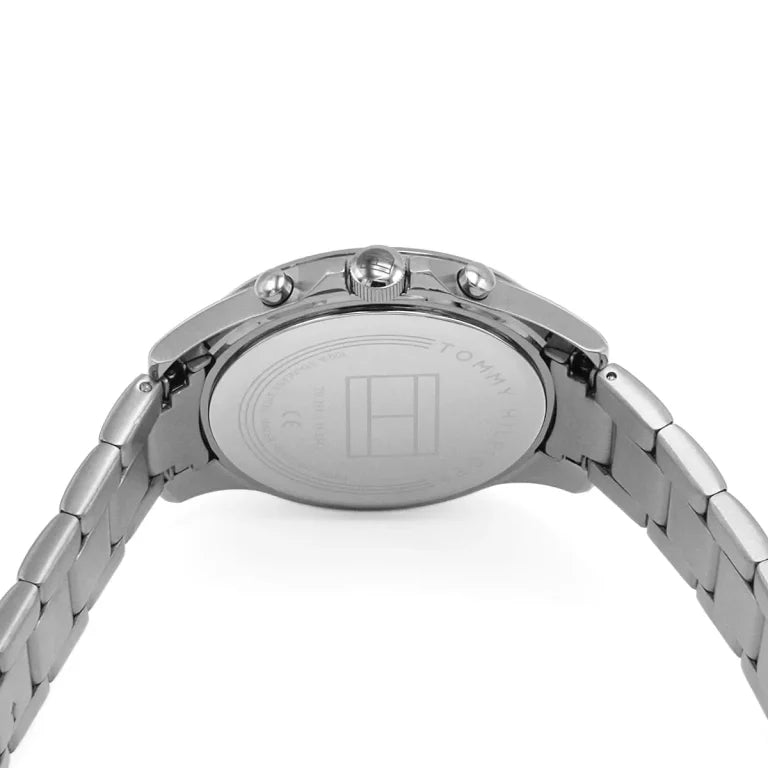 Women’s Haven 1782196 Chronograph Watch – Stainless Steel Silver/Grey Bracelet & Light Gunmetal Dial | 38mm Quartz Elegant Women’s Timepiece