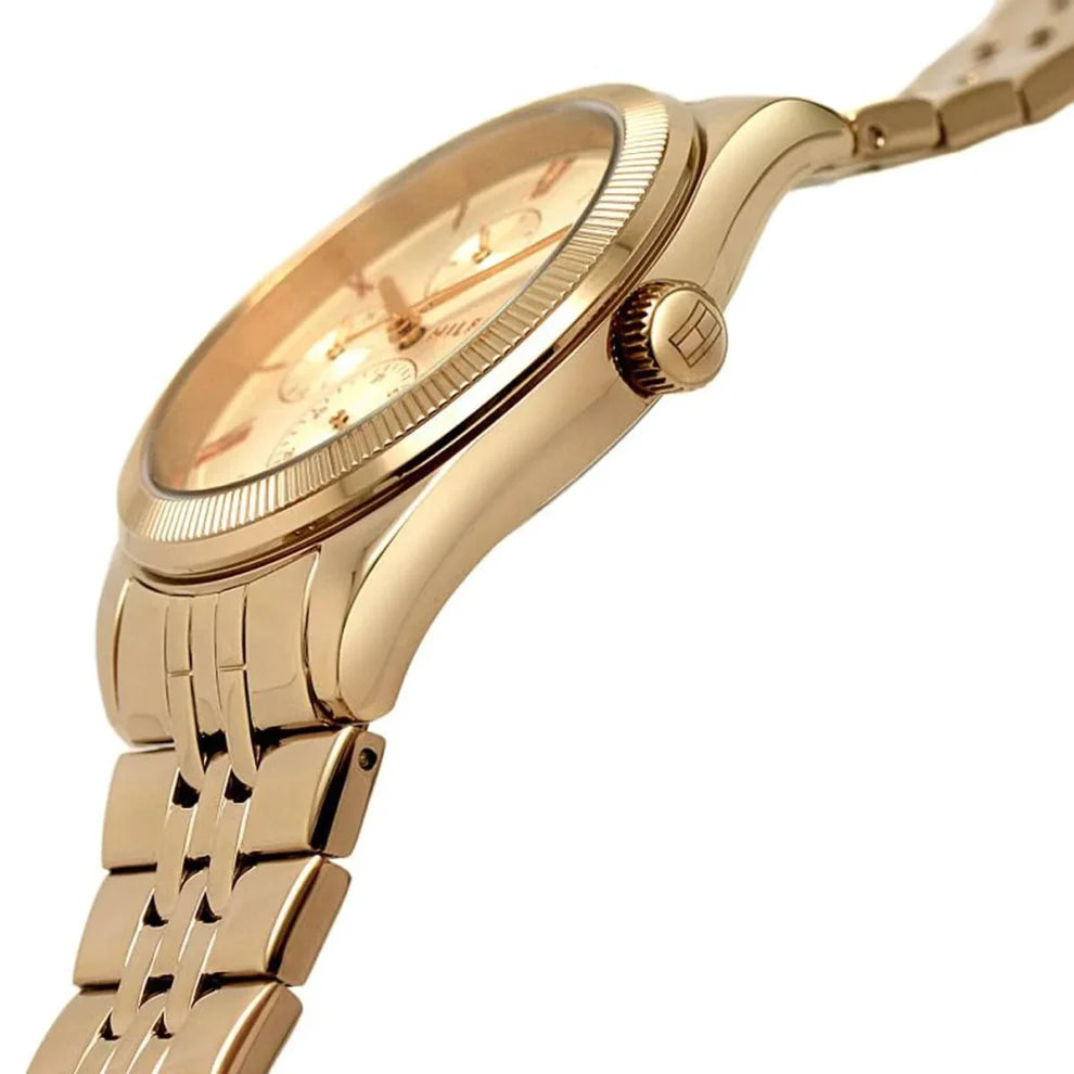 Tommy Hilfiger Women's Monica Rose Gold Stainless Steel Watch 1782593