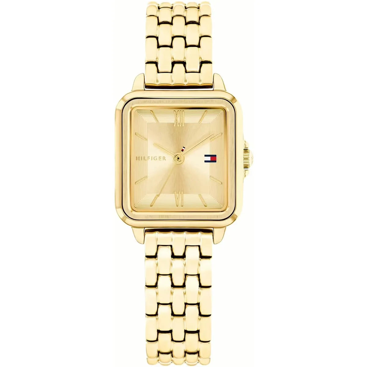 Tommy Hilfiger 1782832 Women’s Watch – Mia Gold Stainless Steel Square Design 24mm