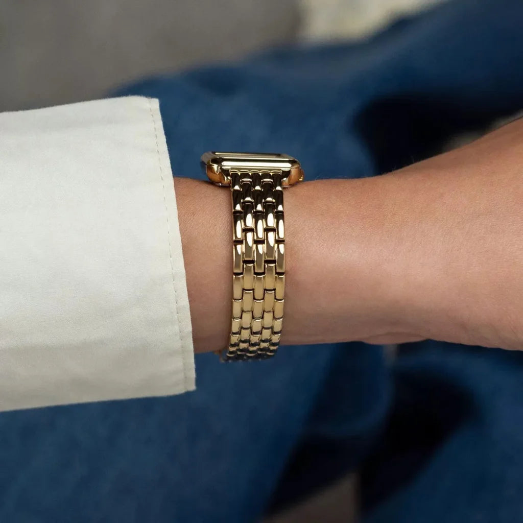 Tommy Hilfiger 1782832 Women’s Watch – Mia Gold Stainless Steel Square Design 24mm