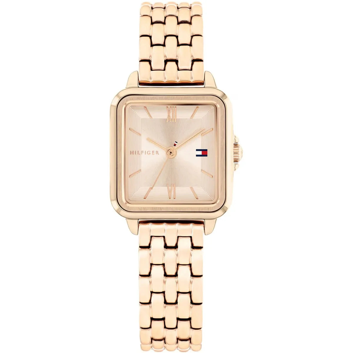 Tommy Hilfiger 1782833 Women’s Watch – Mia Rose Gold Stainless Steel Square Design 24mm
