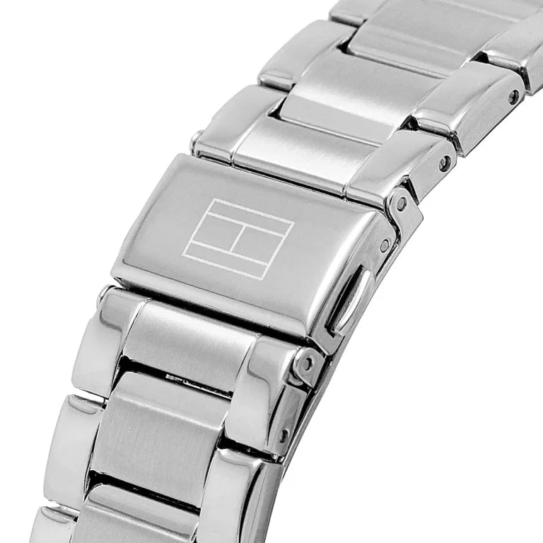 Tommy Hilfiger 1792059 Lars Men's Watch – Blue Dial Stainless Steel Analog Watch for Men, Quartz Movement, 50M Water Resistant