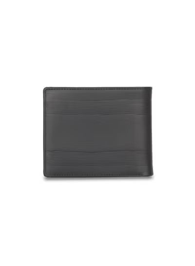 Tommy Hilfiger Emmet Men’s Leather Global Wallet – Black Bi-Fold Wallet with RFID Protection#81
