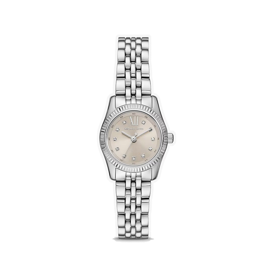 Michael Kors MK4843 Lexington Three-Hand Gold-Tone Stainless Steel Watch