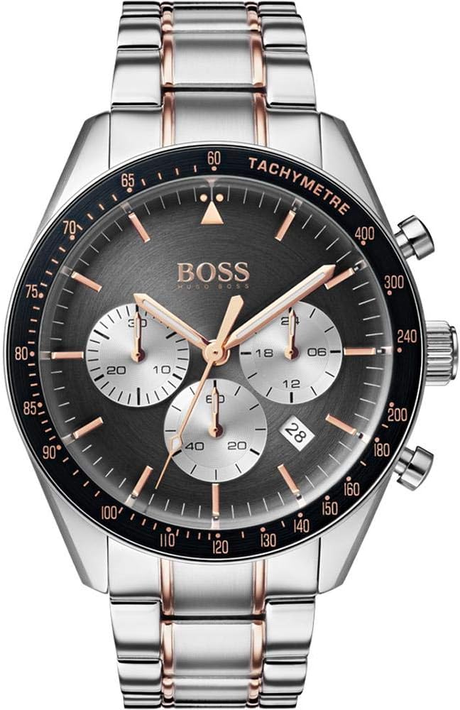 Hugo Boss Men's Trophy Chronograph Two-Tone Stainless Steel Watch 1513634