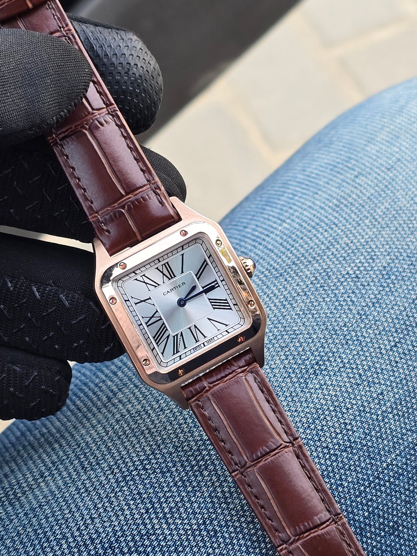 Cartier Santos Watch For Unisex