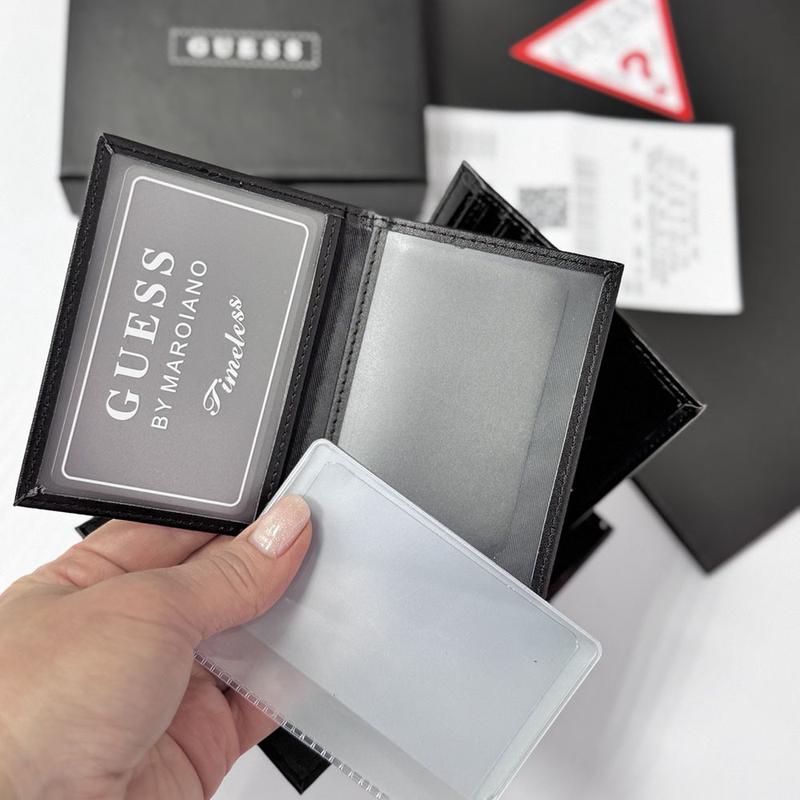 GU Brown Leather Wallet for Men 100#