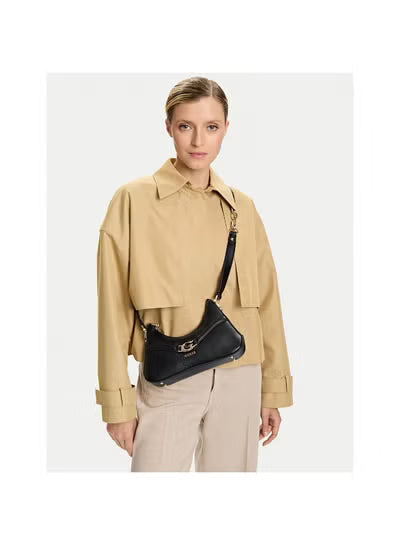 Guess Black Women Shoulder Bag HWBG7993730 – Elegant Leather Everyday Bag#191