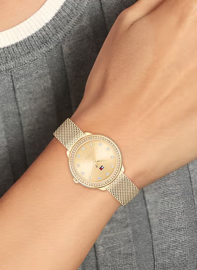Tommy Hilfiger Tommy Hilfiger Demi Women’s Watch 1782699 – Gold-Tone Stainless Steel