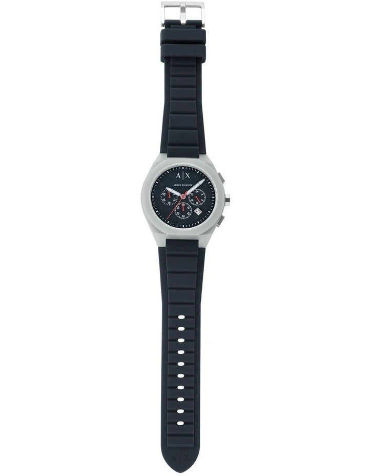 Armani Exchange Sync Men's Chronograph Watch AX4172, Blue Dial