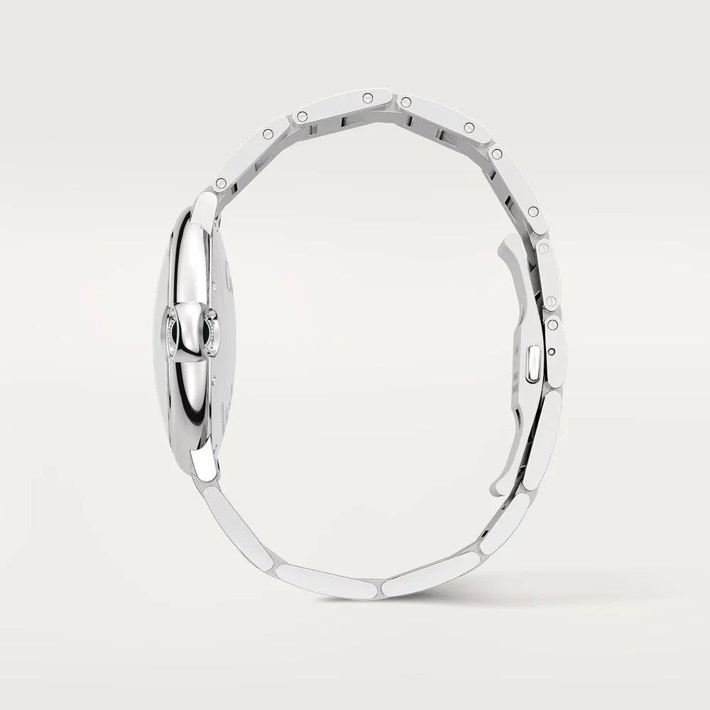 Cartier Ballon Bleu 33 mm – Blue Silvered Dial & Stainless Steel Bracelet