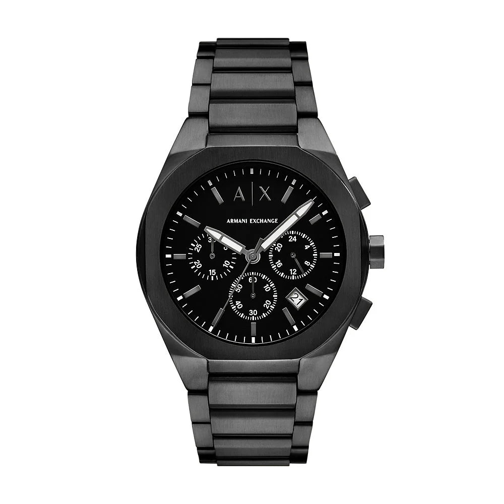 Armani Exchange Men's Analog Quartz Watch AX4183, 42mm, Black