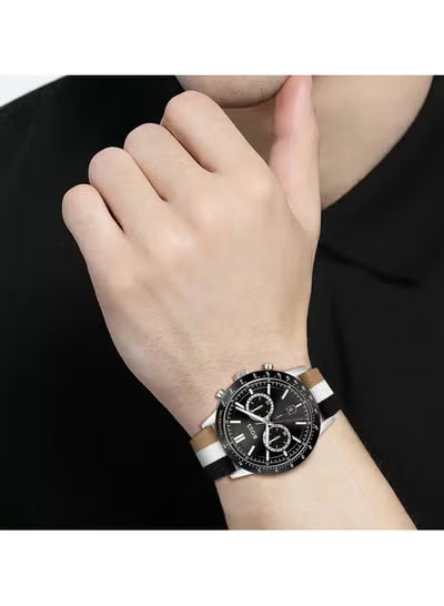 Men’s Chronograph Watch – Hugo Boss Model 1513963 | 44mm Black Dial