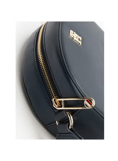 Tommy Hilfiger Women’s Blue Crossbody Bag – Compact Leather Everyday Style (AW0AW16682)#59