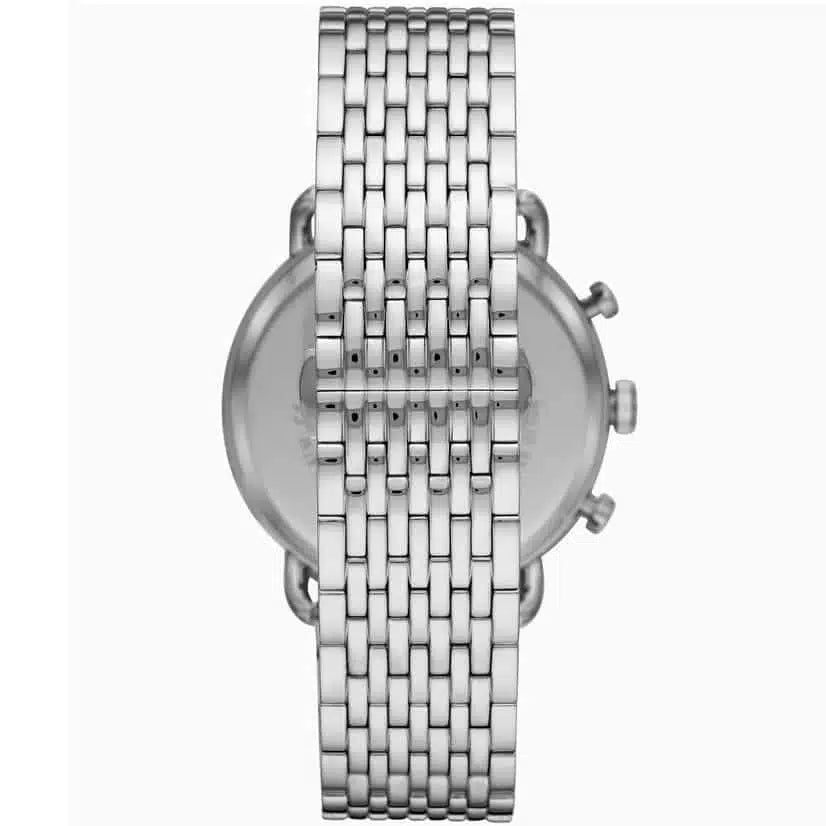 Emporio Armani AR11238 Men’s Aviator Blue Dial Stainless Steel Analog Watch