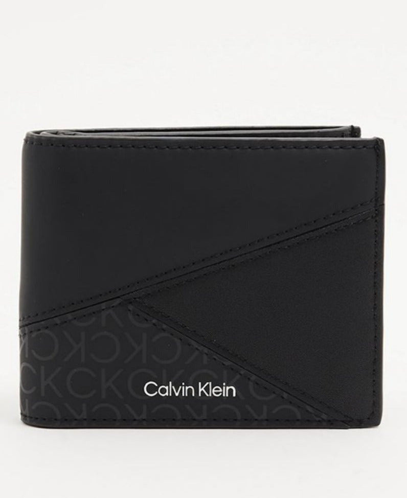CK Black Leather Wallet For Men #11