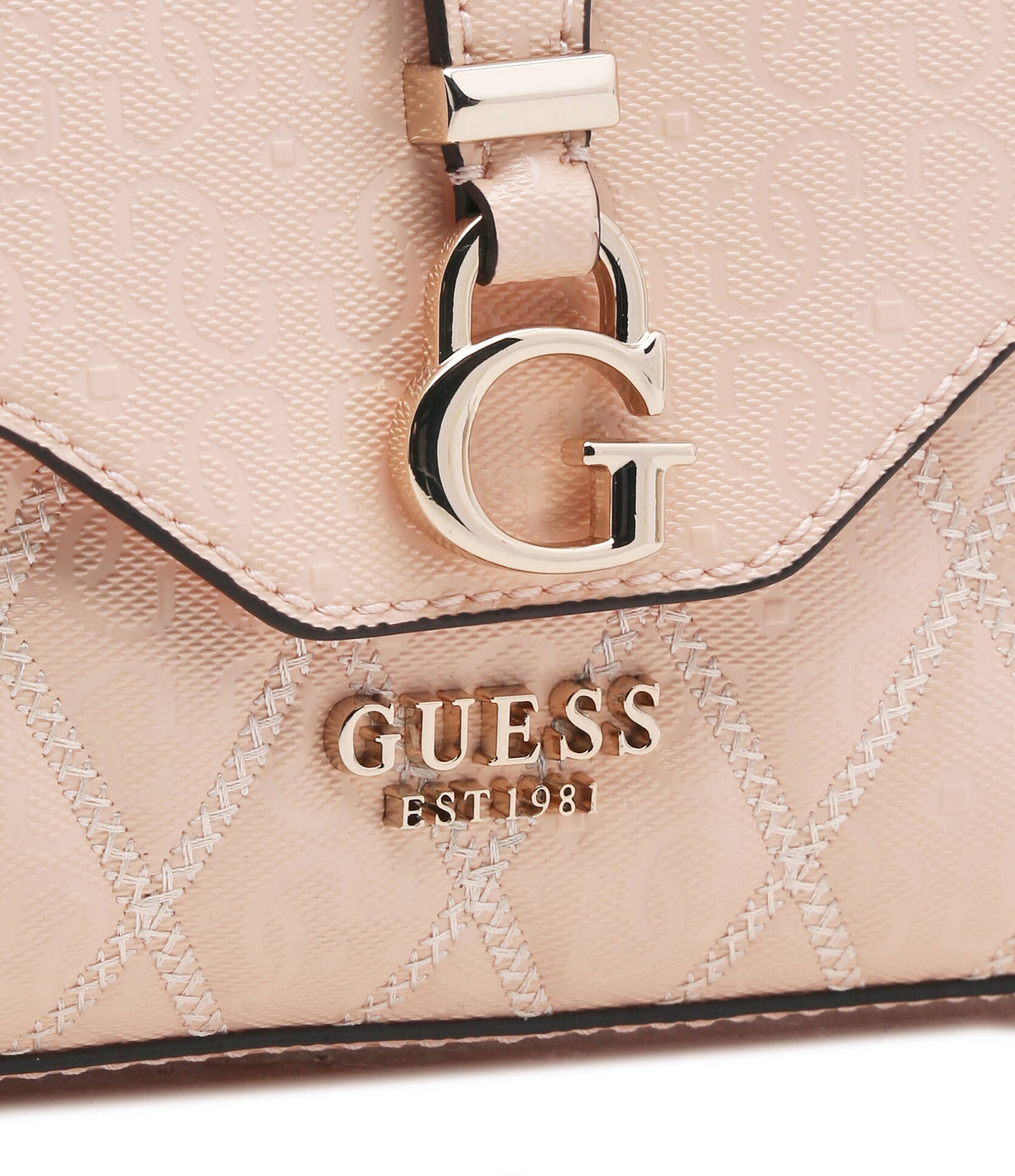 GUESS Adi Flap Shoulder Bag – Powder Pink