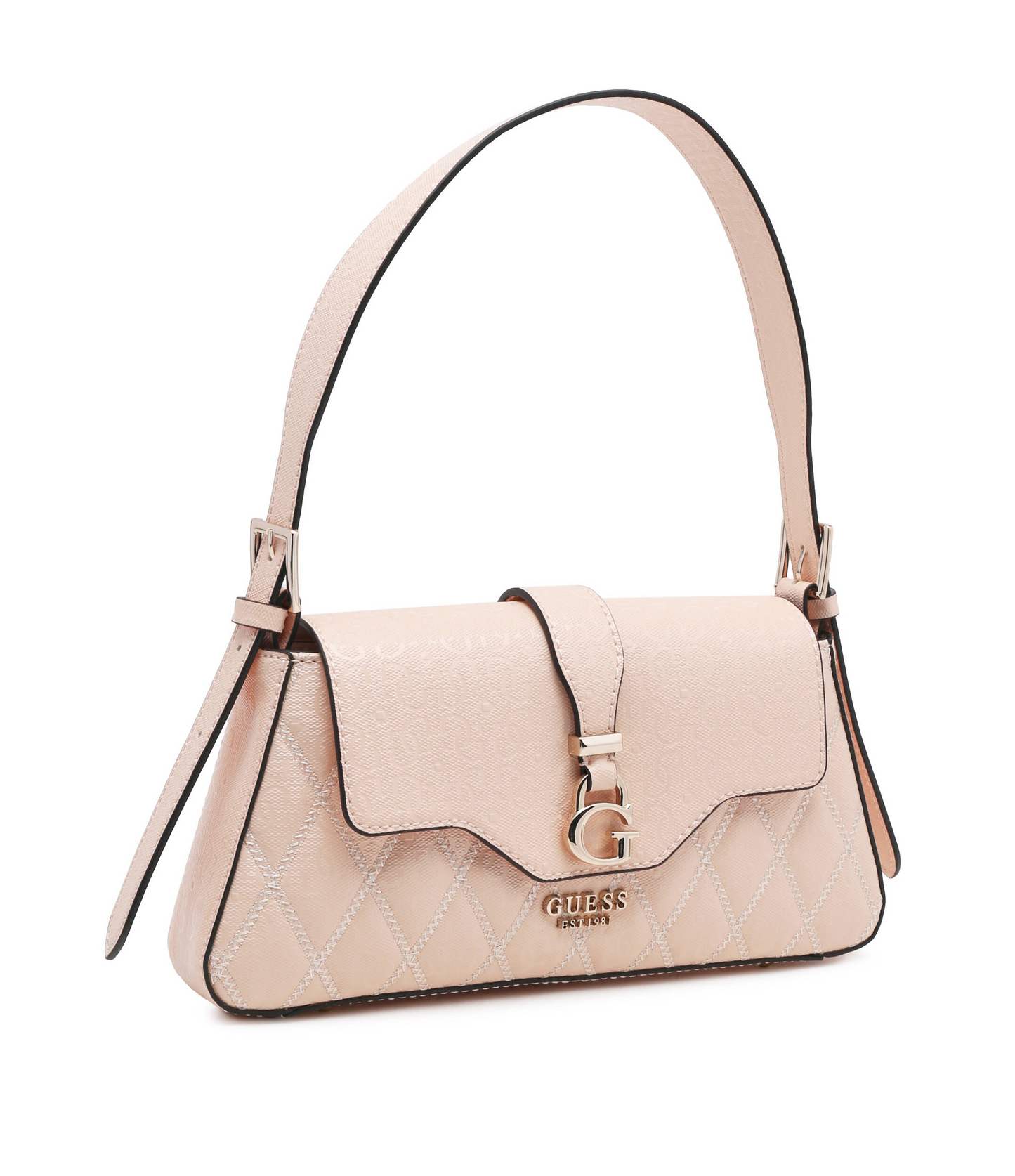 GUESS Adi Flap Shoulder Bag – Powder Pink