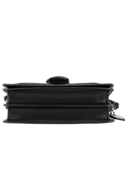 Coach Tabby Shoulder Bag 26 in Signature Canvas Black with Leather Trim – 91215#19