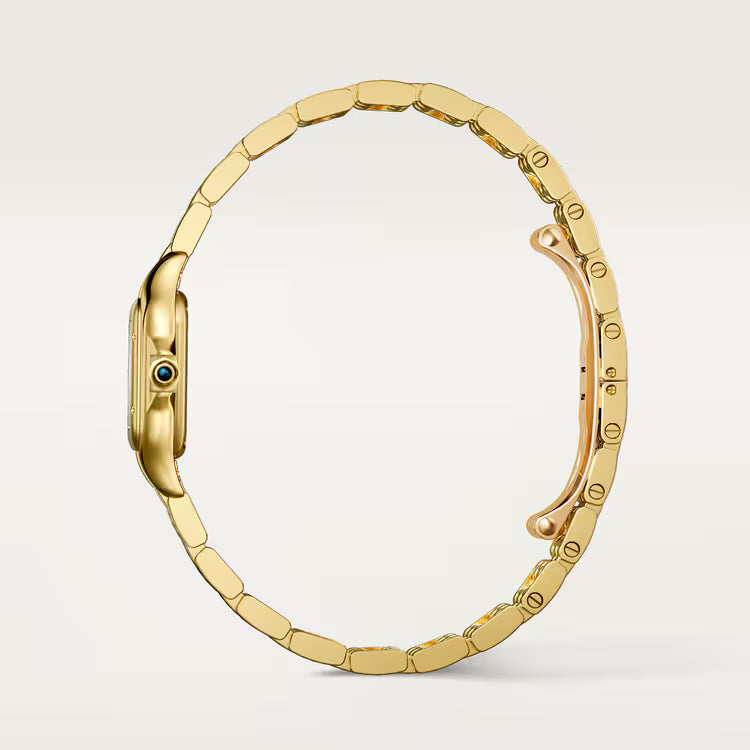 Cartier Panthère de Cartier Women's Extra Small Gold-Tone Stainless Steel Watch Dimensions: 25.1 × 18.5 mm