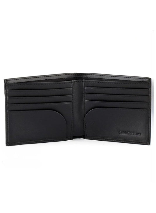 CK Black Leather Wallet-Belt Set For Men 14#