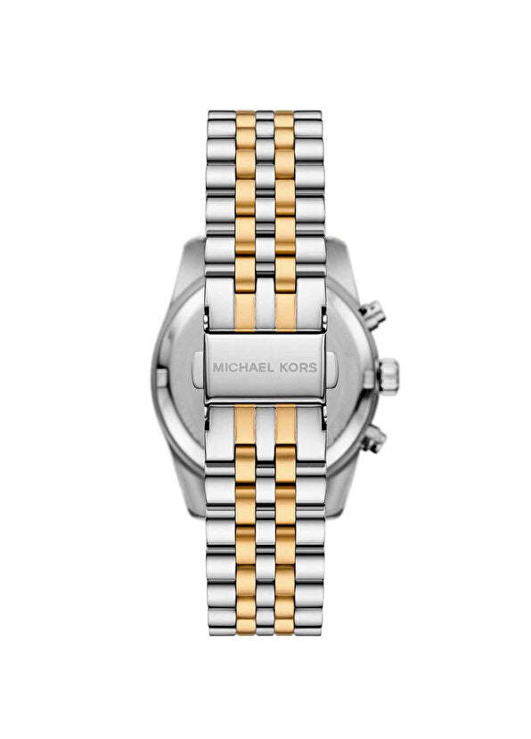 MK4984 Gold Metallic Grey Steel Ladies Watch