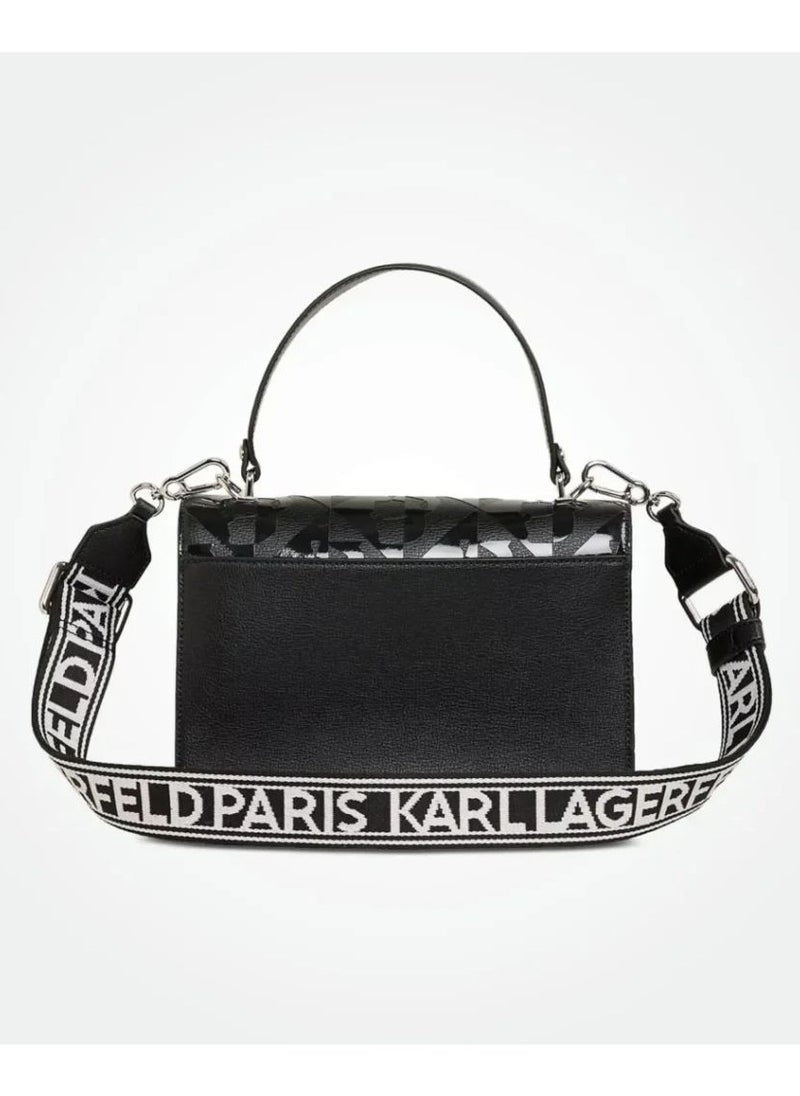KL Black Leather Bag For Women 107#