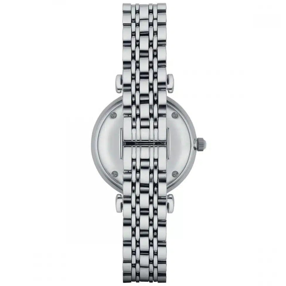 Emporio Armani Gianni T-Bar AR11091 Women’s Watch – Blue Dial Stainless Steel Elegant Fashion Watch