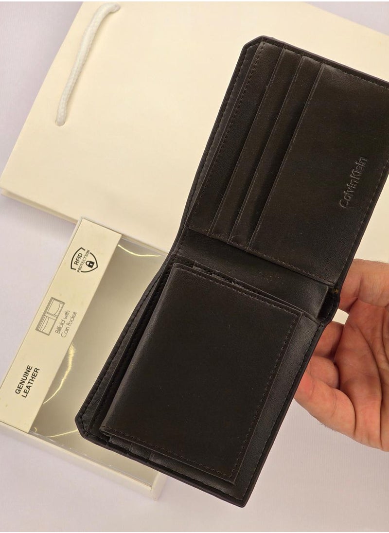 CK Brown Leather Wallet For Men 72