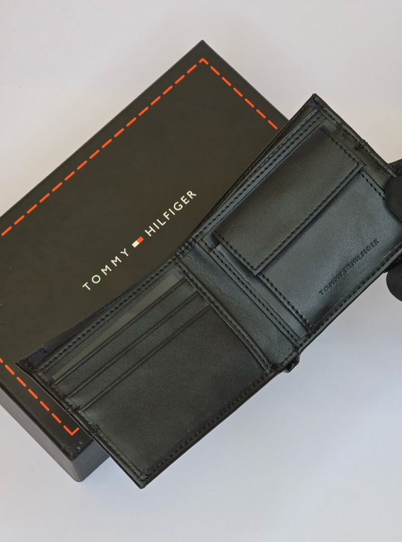 TH Leather Wallet-Belt Set For Men #4