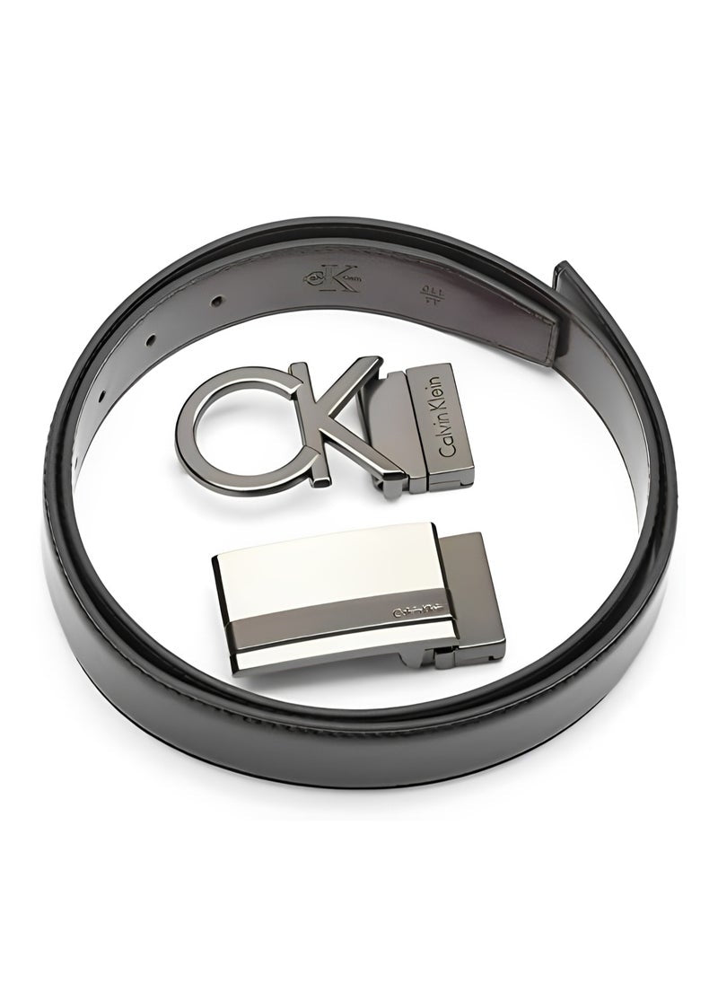 CK Leather Belt Set For Men #4