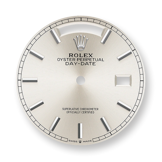 Rolex Day-Date Watch For Men - Off White Dial