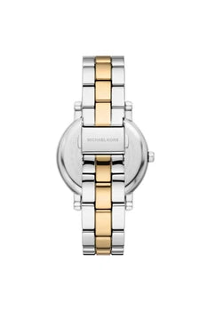 Michael Kors Corey Women’s Watch MK7348 – Silver Dial with Two-Tone Stainless Steel Bracelet